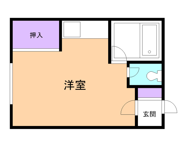 ハイツクリエイトの間取り