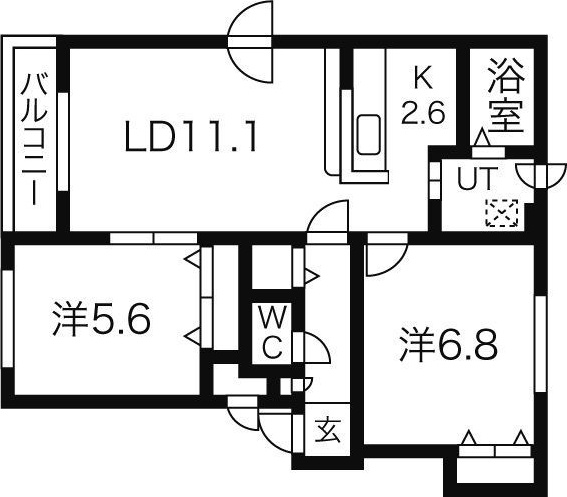 アーバンヒルズの間取り