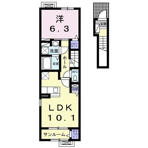 仮）蟹沢ラシックの間取り