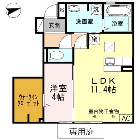 リマーニ K・Sの間取り