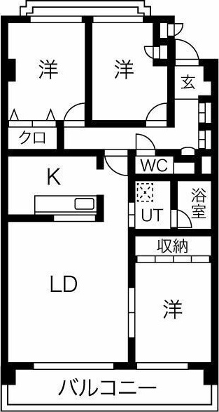 ガーデンコート元八事の間取り