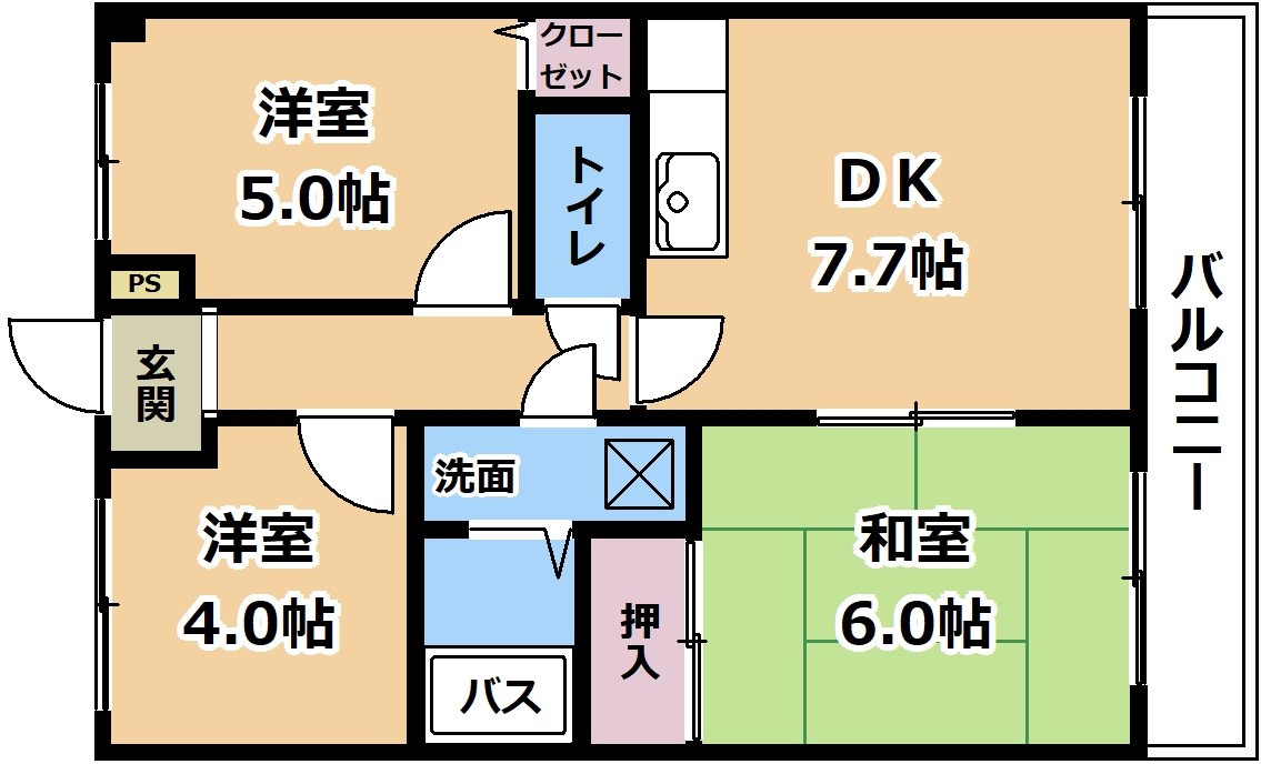 ブライトンステージの間取り