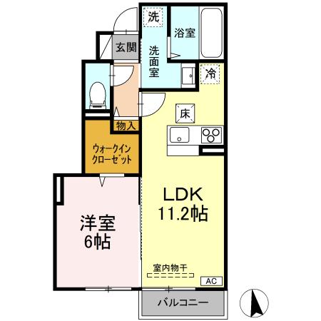 D-ROOM大館町（ＤＲ）の間取り