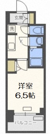 プレサンス新大阪イオリアの間取り