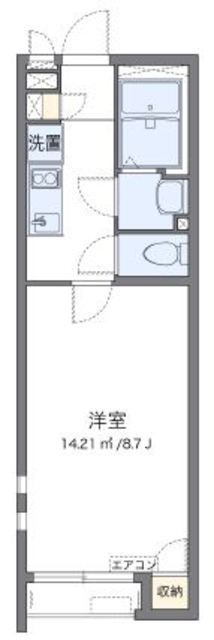 クレイノヴァンベ－ルの間取り