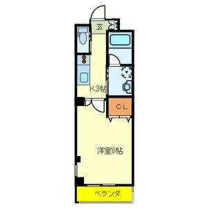 泉南郡熊取町大久保中のマンションの間取り