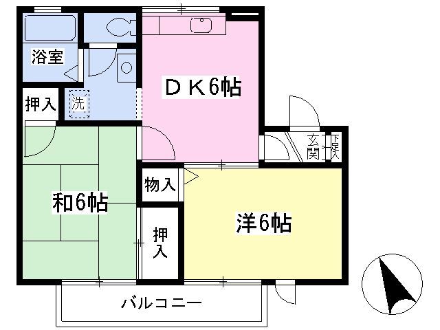 シティ・コモードの間取り