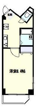 川崎市高津区梶ケ谷のマンションの間取り