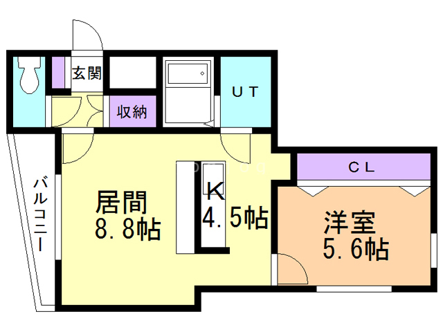 ＡＬＵＢＡＲＮＡ（アルバーナ）の間取り