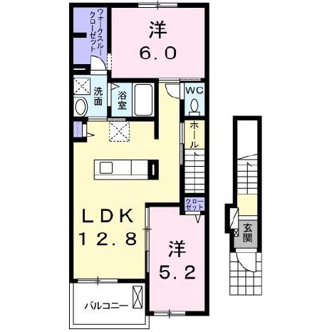 ドミール　シオンの間取り