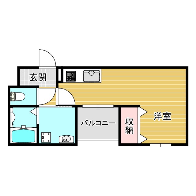 K-TSUCHIYAMAの間取り