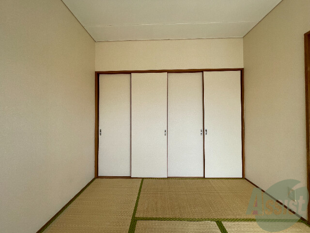 収納　収納は和室にあります。かなり広そうですね。