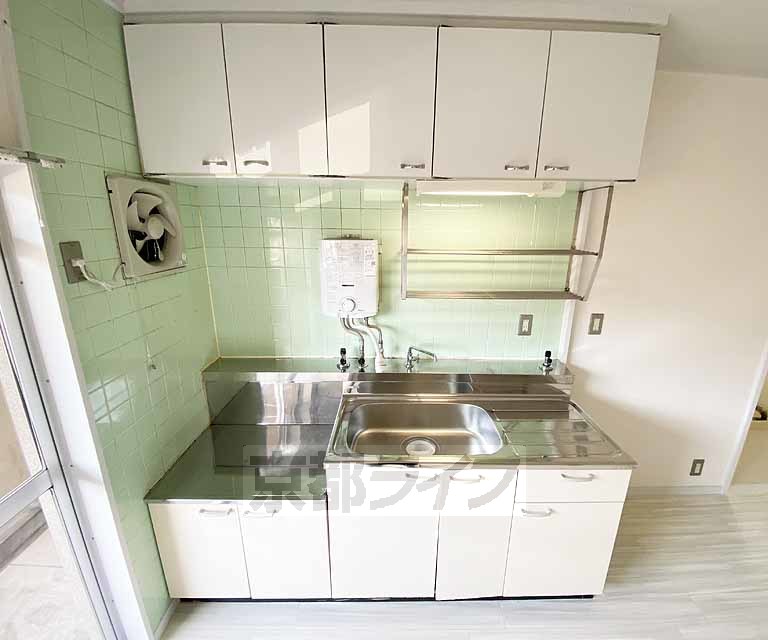 キッチン　ガスコンロ設置可