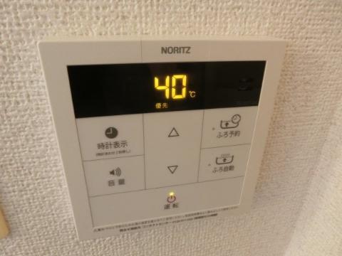 　その他設備　給湯操作パネル