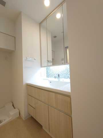 洗面設備　LIGHT TERRACE新宿御苑