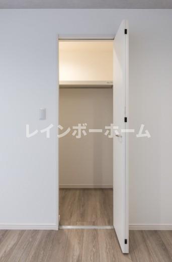 収納　たっぷりとした収納スペースです