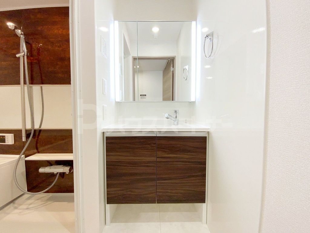 洗面設備　収納