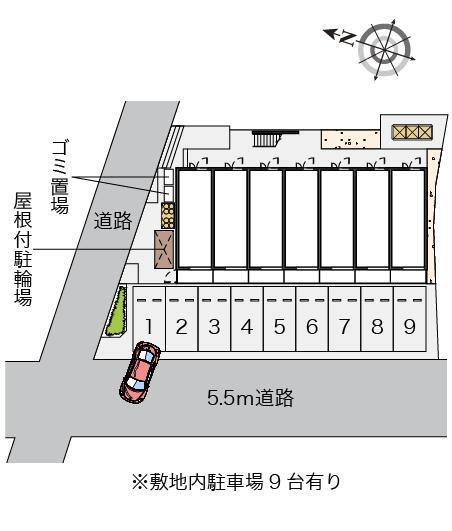 エントランス　駐車場
