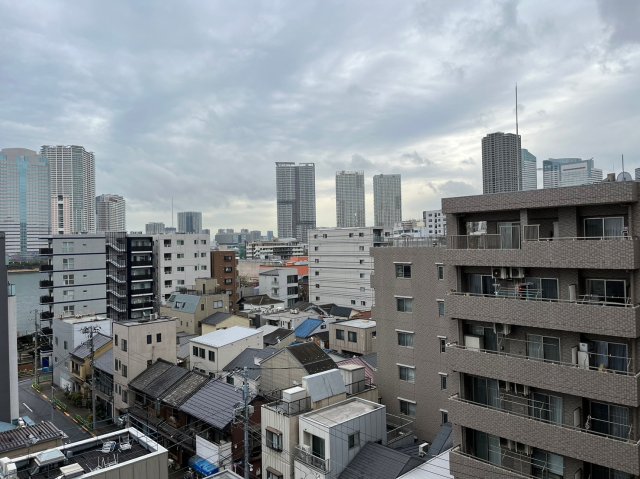 眺望　１階上の7階からの眺望になります。