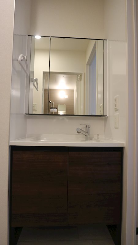 洗面設備　同施工参考写真