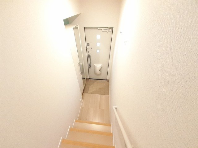 玄関　明るい玄関です