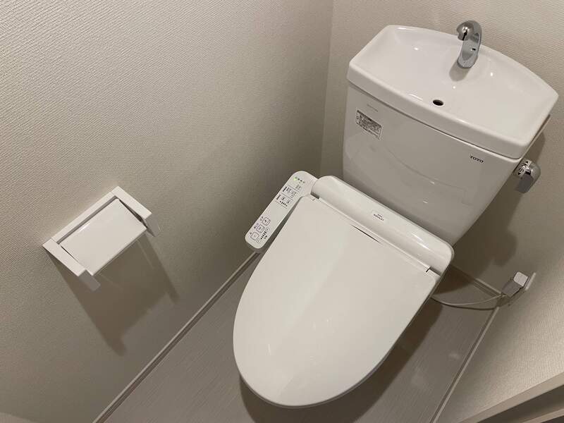 トイレ　トイレもきれいです