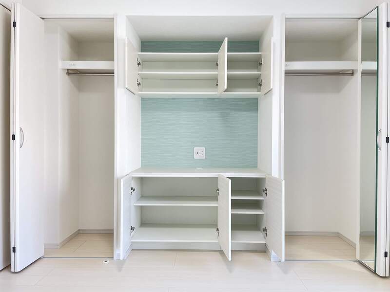 収納　収納のためのスペースです