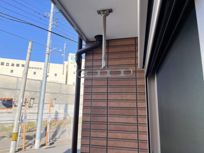 バルコニー　バルコニーがあります