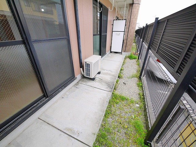 庭　お庭の付いた物件です