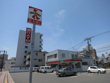 コンビニ　サンクス広島段原東店（コンビニ）まで51m