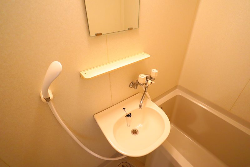 洗面設備　別号室の参考写真となります