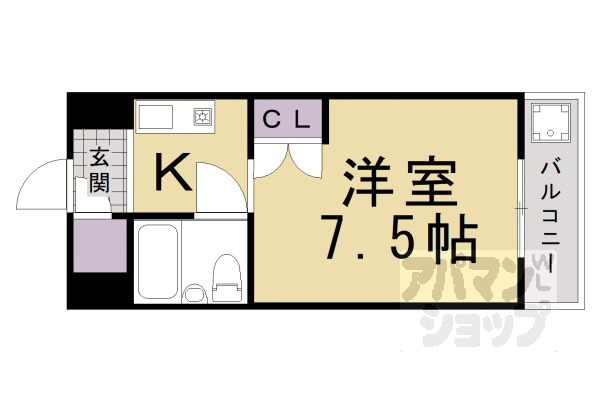 AXIA京都の間取り写真