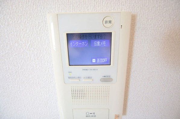 セキュリティ　☆モニター付きインターホン☆