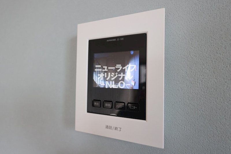 セキュリティ　急な来訪者も目視で確認してから対応できるので安心です☆
