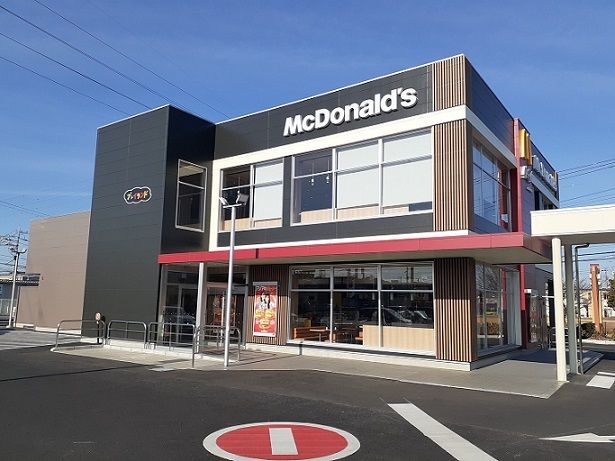 飲食店　マクドナルドウニクス伊奈店（飲食店）まで610m