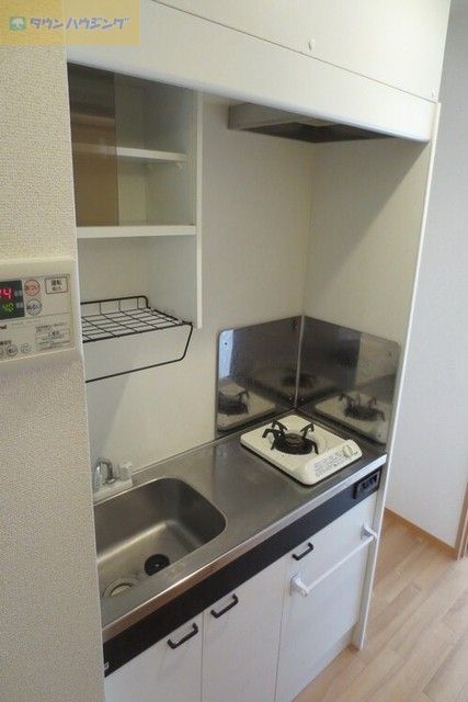 キッチン　１口ガスコンロ付き