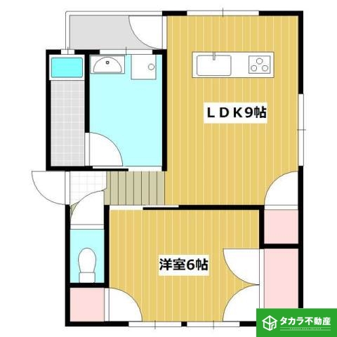 東和荘B棟の間取り写真