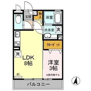 マリオーネ八千代の間取り写真