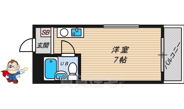 メゾンデールの間取り写真