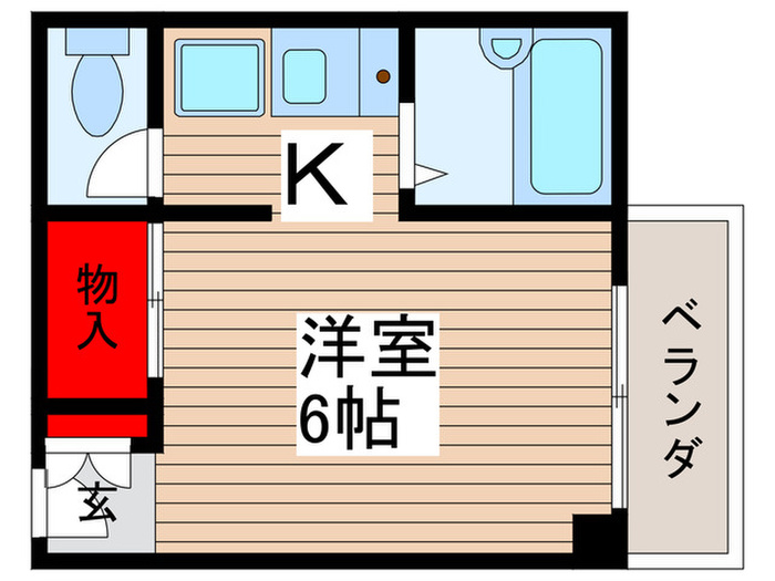 ペリエ新松戸の間取り写真