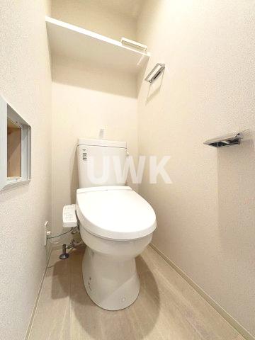 地下鉄桜通線 太閤通駅 徒歩7分 15階建 築1年のトイレ写真