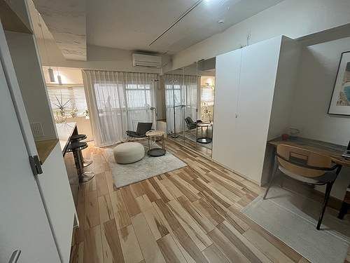 ライオンズマンション大井の居間写真