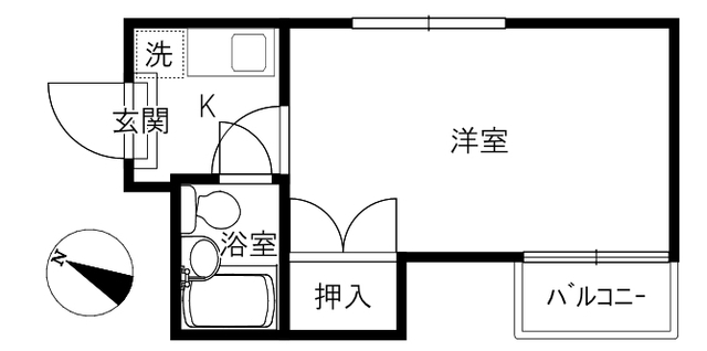 パーソンコートの間取り