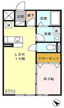 プレステージ南通の間取り