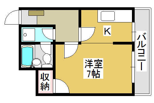 メゾン甲府山の手の間取り