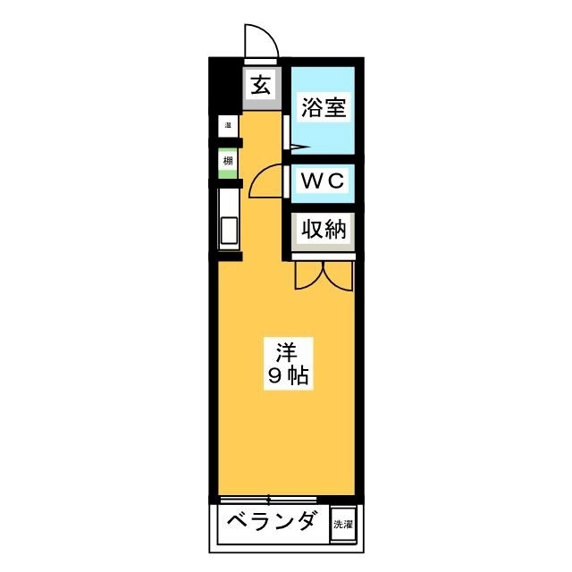 グリーンハイツ唐山の間取り