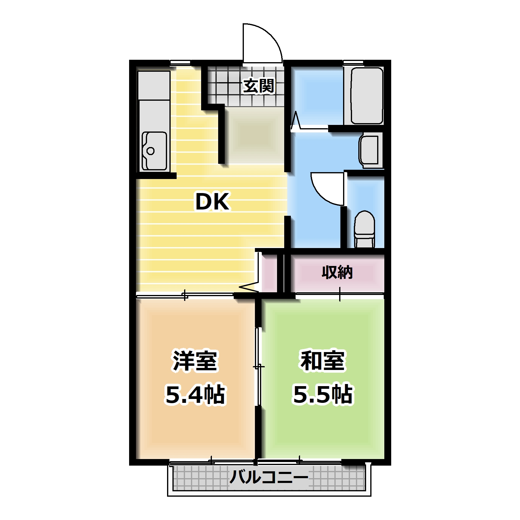 フロントファームの間取り