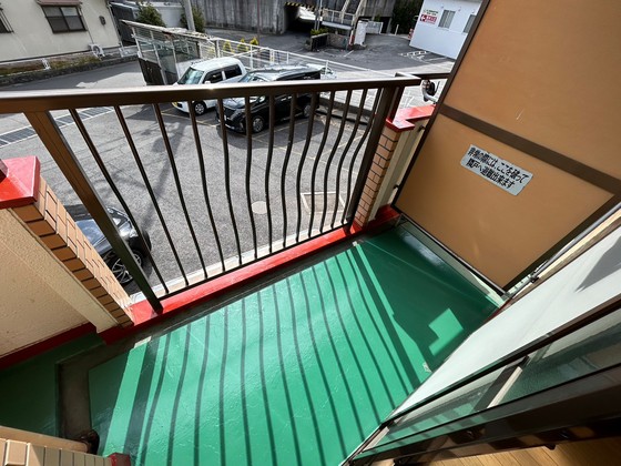 バルコニー　※別号室のお写真です