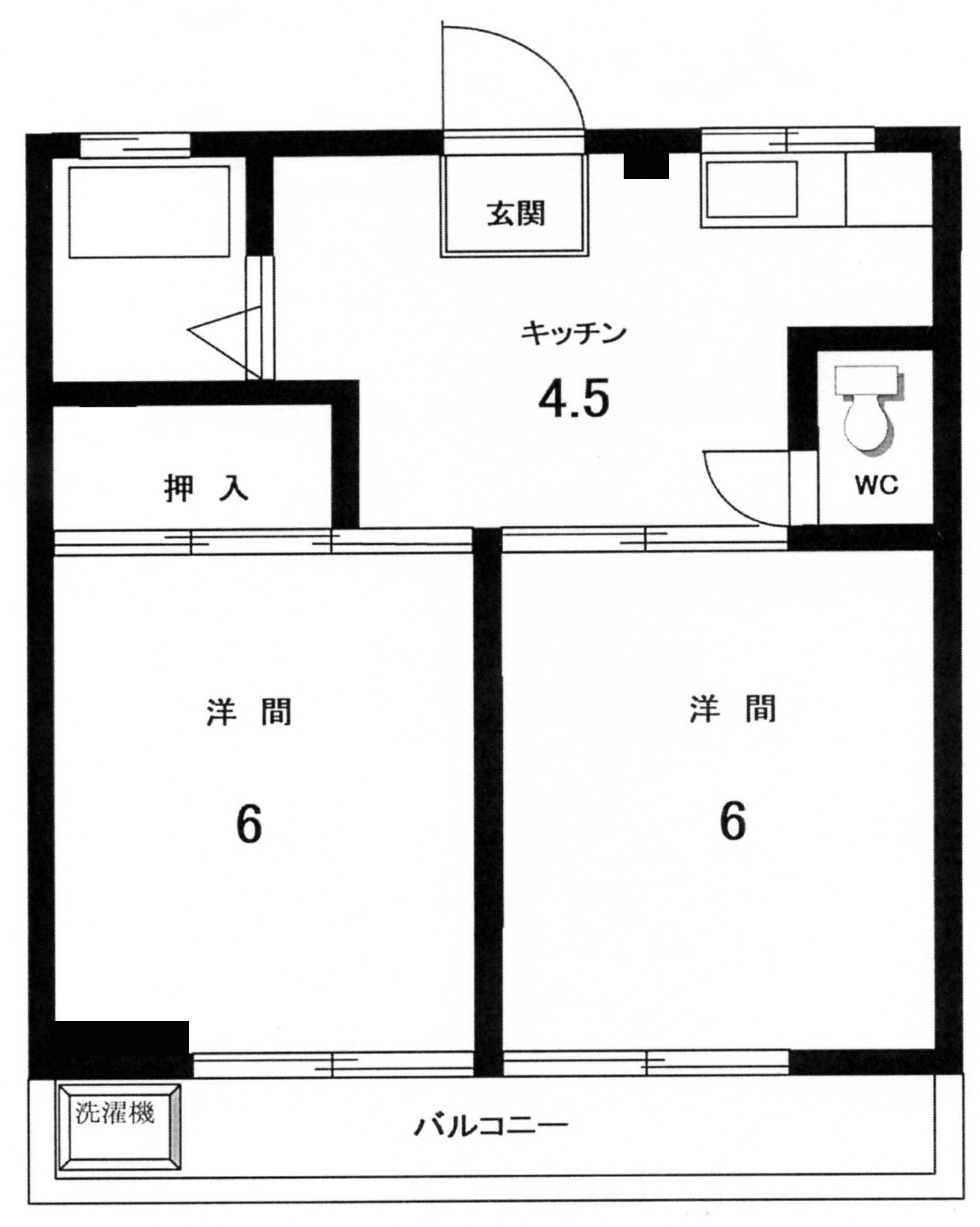 サニーランドハイツの間取り