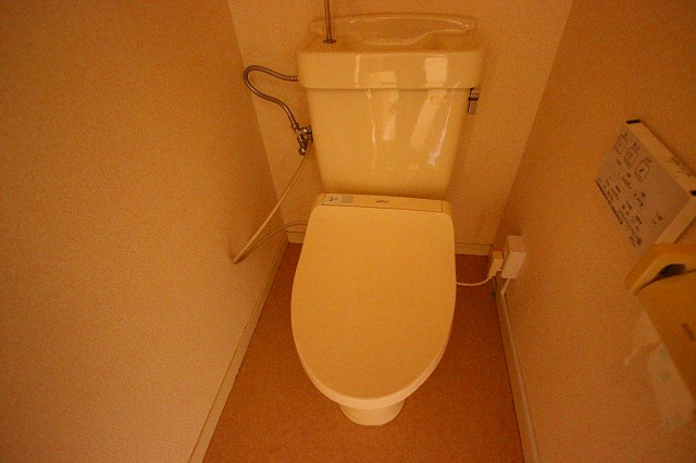 トイレ　同物件、別号室のものです。